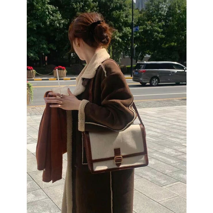 フェイクムートンコート 全2色 裏ボア[品番：JSFW0014451]｜JS