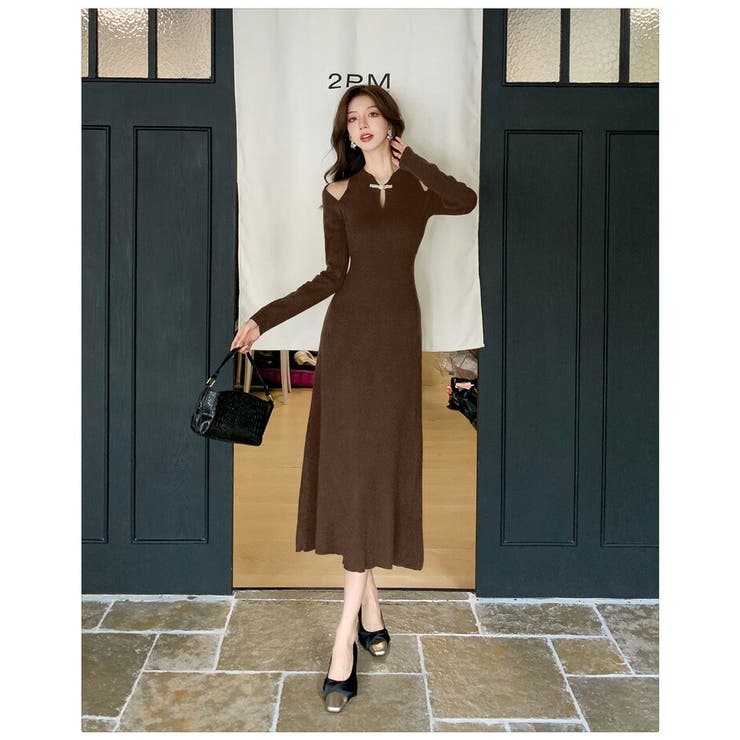 おすすめネット ニット FASHION 全4色[品番：JSFW0014424]｜JS ワンピース ワンピース