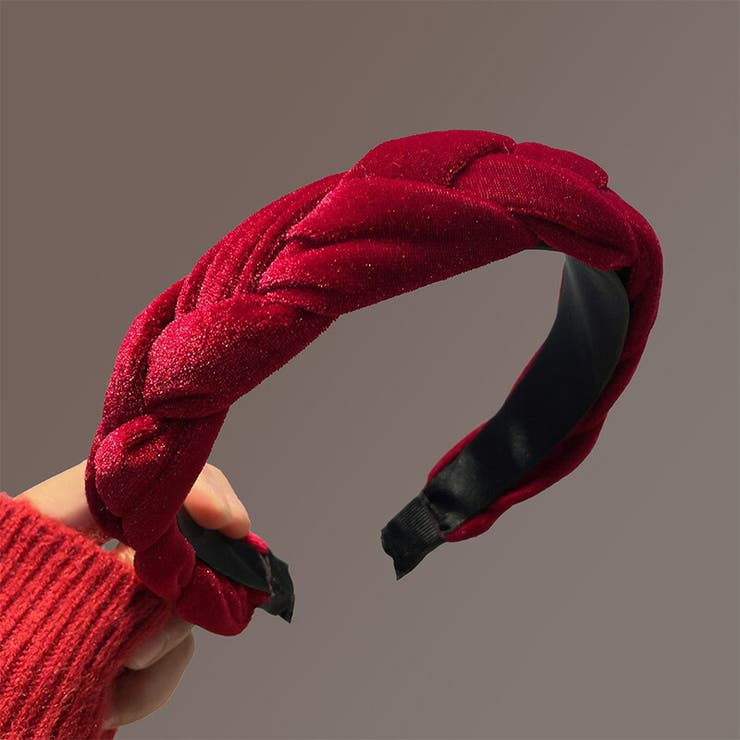 ベロア カチューシャ 幅広 | JS FASHION | 詳細画像3 