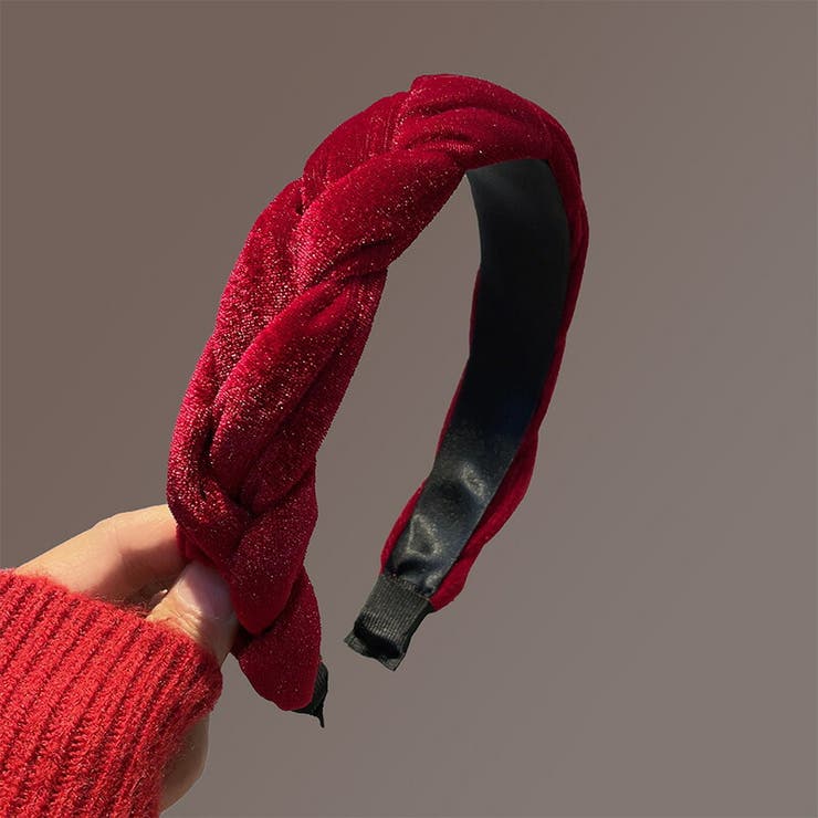 ベロア カチューシャ 幅広 | JS FASHION | 詳細画像2 