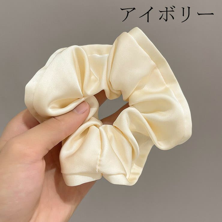 シュシュ 全8色 サテン | JS FASHION | 詳細画像4 