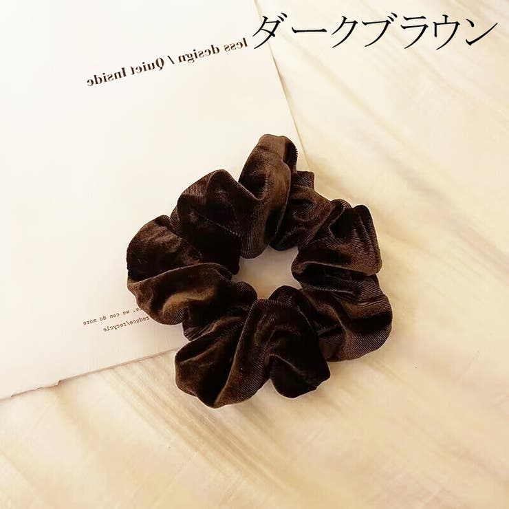 シュシュ ベロア 単色 | JS FASHION | 詳細画像9 