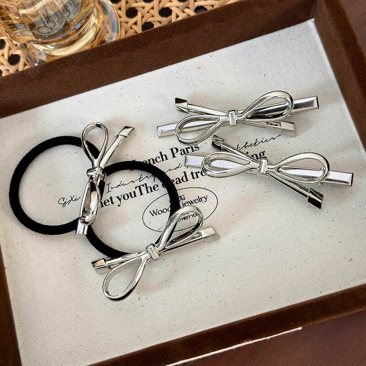 ヘアピンまとめ TRESSE トレス | . 【NEW IN 4.5～】 Manon 2size HAIR PIN 大小