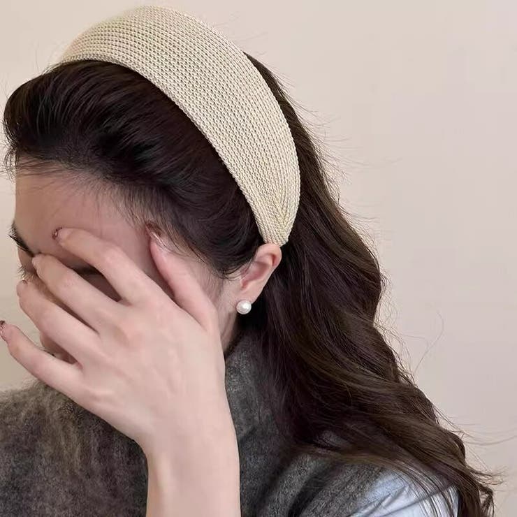 カチューシャ 全4色 ニット素材 | JS FASHION | 詳細画像3 