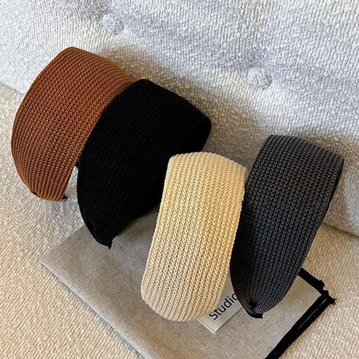 カチューシャ 全4色 ニット素材 | JS FASHION | 詳細画像7 