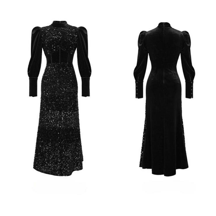 ドレスワンピース パーティードレス お呼ばれドレス[品番：JSFW0014713]｜JS  FASHION（ジェーエスファッション）のレディースファッション通販｜SHOPLIST（ショップリスト）