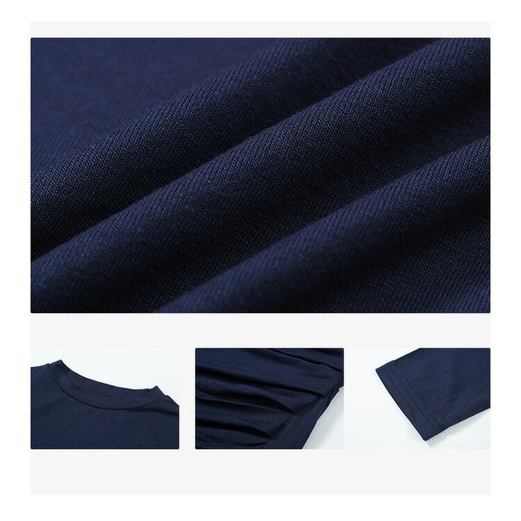 タイトワンピース ギャザーワンピ 長袖 | JS FASHION | 詳細画像12 