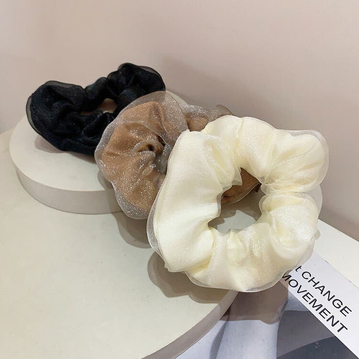 シュシュ ヘアゴム 全3色 | JS FASHION | 詳細画像4 
