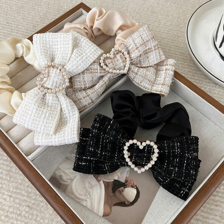 シュシュ ヘアゴム 全2色 | JS FASHION | 詳細画像1 