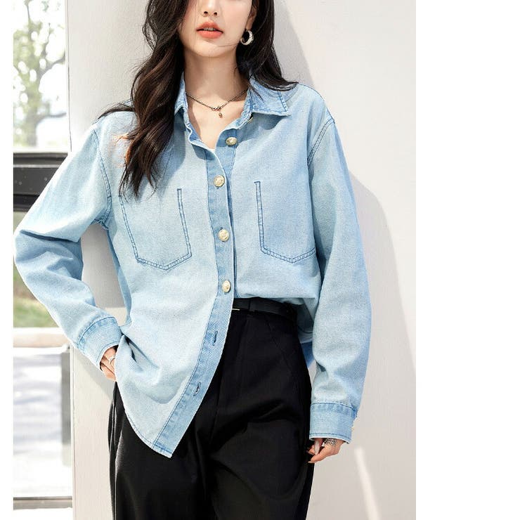 KAMIYA 25春夏 ワイヤーデニムウエスタンフードシャツ カミヤ