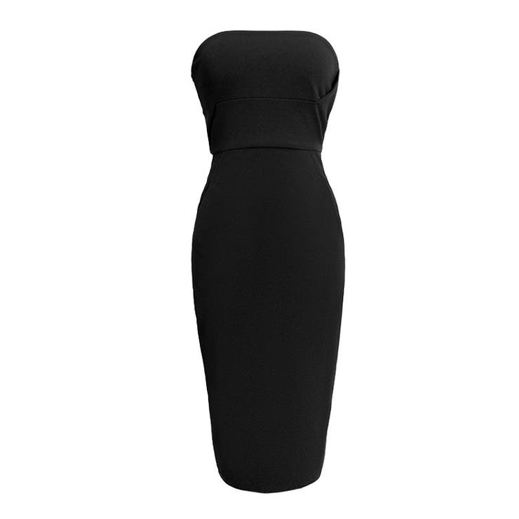 COMME CA｜ポロ襟 ニットドレス | Rakuten Fashion(楽天