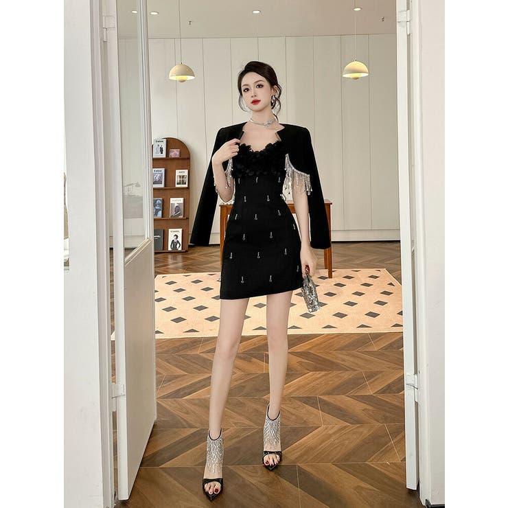 パーティードレス キャミソール タイトワンピ[品番：JSFW0013351]｜JS  