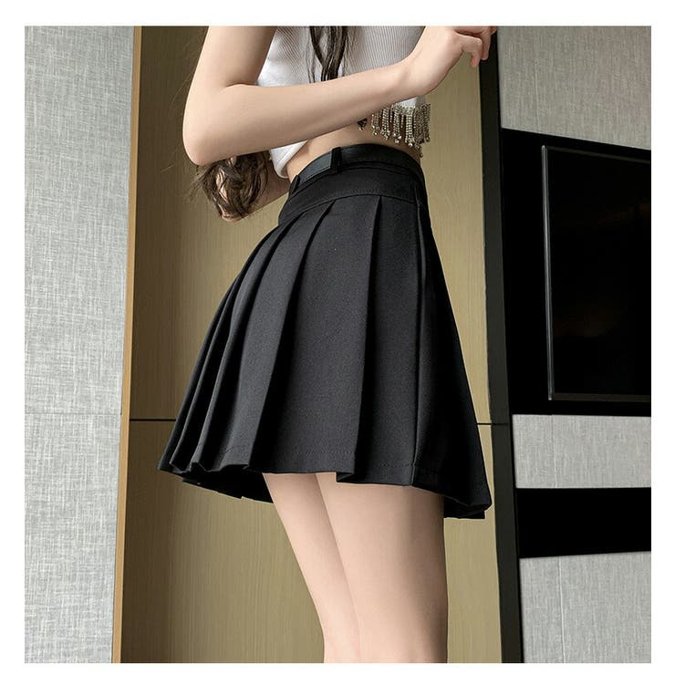 プリーツスカート 全3色 ベルト付き | JS FASHION | 詳細画像17