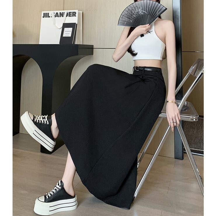 ロングスカート 全2色 プリーツスカート[品番：JSFW0013374]｜JS