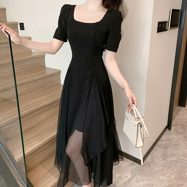 【美品✨】定価40,000円❤️ Sov.✨サイズS相当✨Aラインワンピース セール】 Aラインワンピース （ロング・マキシ丈ワンピース
