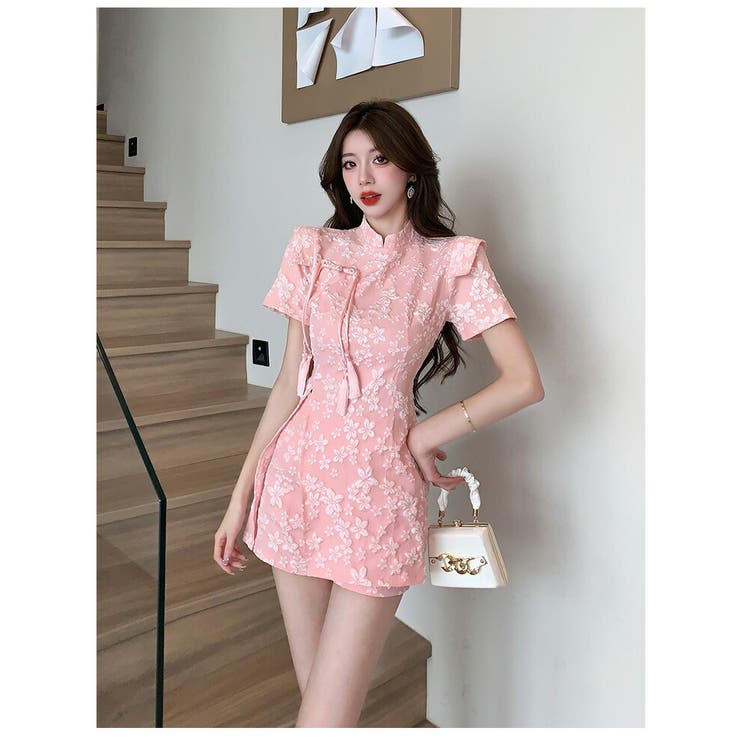 セットアップ 全2色 チャイナ風[品番：JSFW0013836]｜JS FASHION