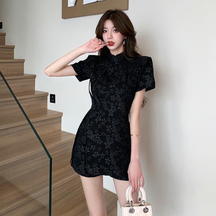 セットアップ 全2色 チャイナ風[品番：JSFW0013836]｜JS FASHION
