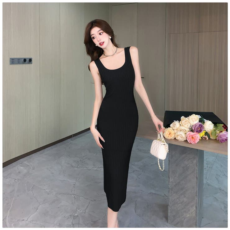 ワンピース ノースリーブ 全4色[品番：JSFW0013741]｜JS FASHION