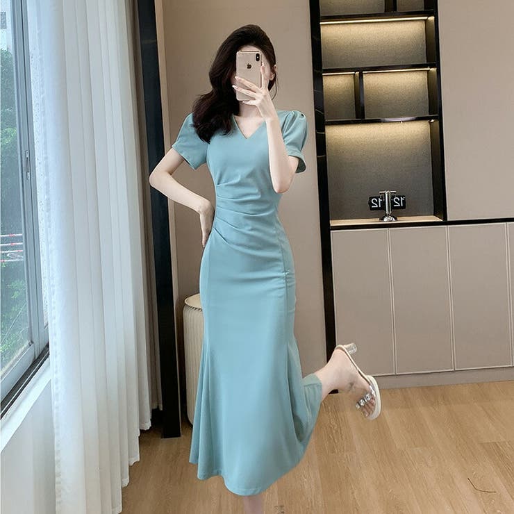 マーメイドワンピ 全2色 パーティードレス | JS FASHION | 詳細画像2 