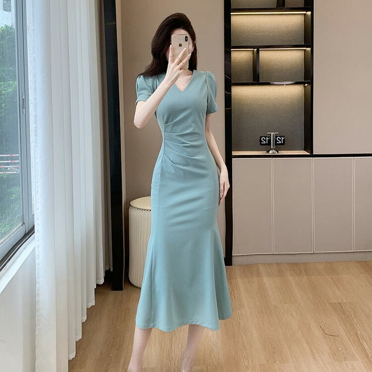 マーメイドワンピ 全2色 パーティードレス | JS FASHION | 詳細画像1 