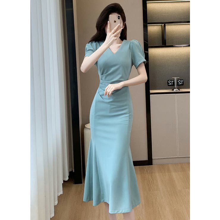 マーメイドワンピ 全2色 パーティードレス | JS FASHION | 詳細画像4 