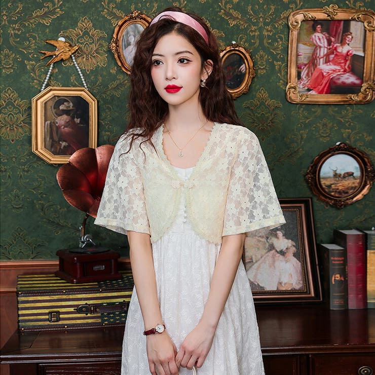 レース ボレロ 全3色 | JS FASHION | 詳細画像7 