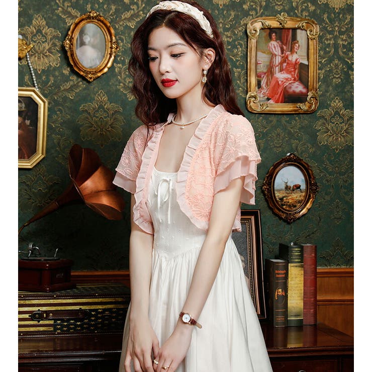 宅配 レース FASHION（ジェー 全4色[品番：JSFW0013902]｜JS ボレロ スーツ・フォーマル・ドレス