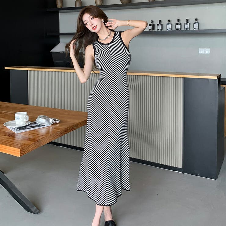 ワンピース jens skinpulloverdress ワンピース 全2色 ヘリンボーン柄[品番：JSFW0013643]｜JS