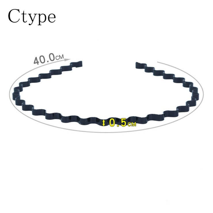 波型 カチューシャ 全3種 | JS FASHION | 詳細画像3 