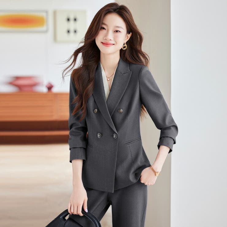 スーツ セットアップ 全3色[品番：JSFW0014181]｜JS FASHION