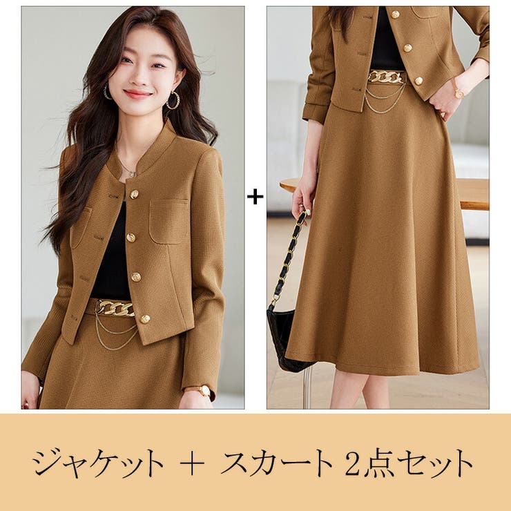 スーツ セットアップ ゴールドボタン[品番：JSFW0014205]｜JS