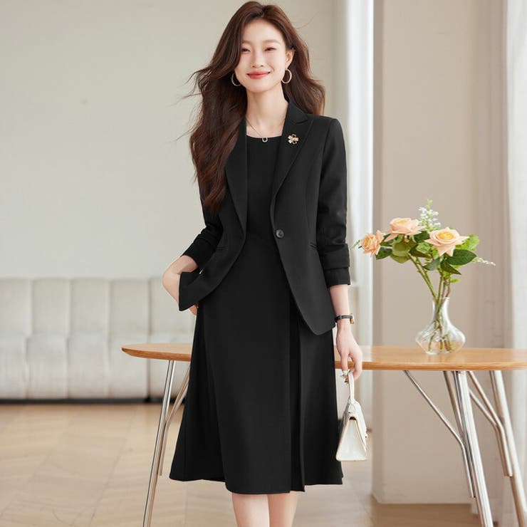 海外ブランドアウトレット通 ワンピース スーツ 全4色[品番：JSFW0014249]｜JS FASHION スーツ・フォーマル・ドレス