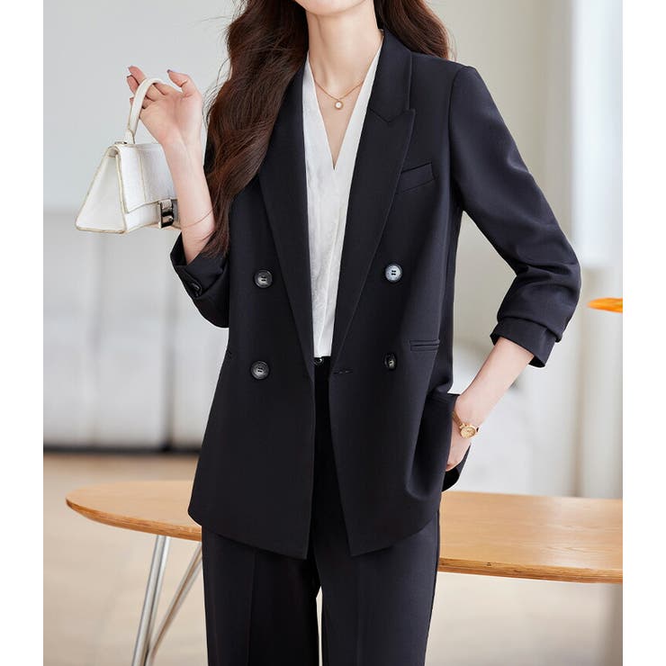 スーツ セットアップ 全2色[品番：JSFW0014178]｜JS FASHION