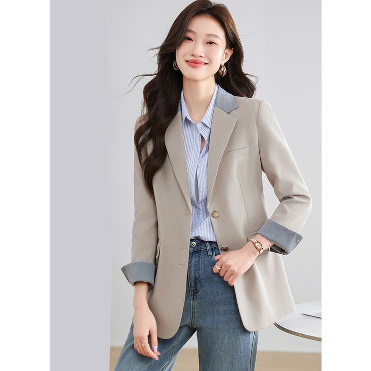 ジャケット 単品 全3色[品番：JSFW0014183]｜JS FASHION（ジェー