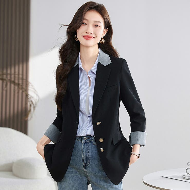 ジャケット 単品 全3色[品番：JSFW0014183]｜JS FASHION（ジェー