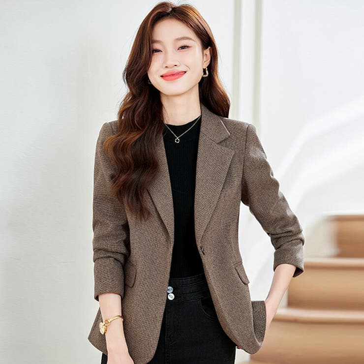 インポート・海外人気ブランド ジャケット 全2色 襟付き[品番：JSFW0014189]｜JS FASHION ジャケット・アウター