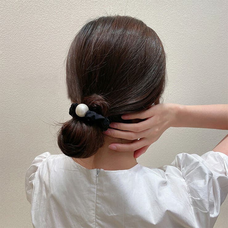 ヘアゴム パール付き 単品 | JS FASHION | 詳細画像2 