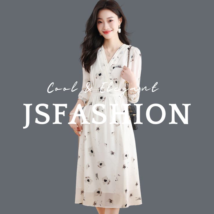 M'sグレイシー花柄シフォンAラインワンピース M´sグレイシー花柄