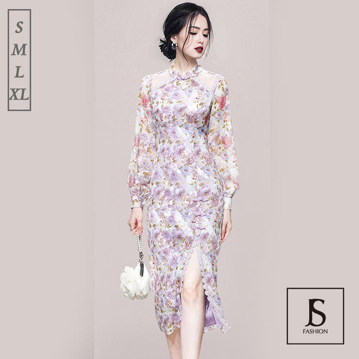 ワンピース 結婚式 花柄ワンピース 品番 Jsfw Js Fashion ジェーエスファッション のレディースファッション通販 Shoplist ショップリスト