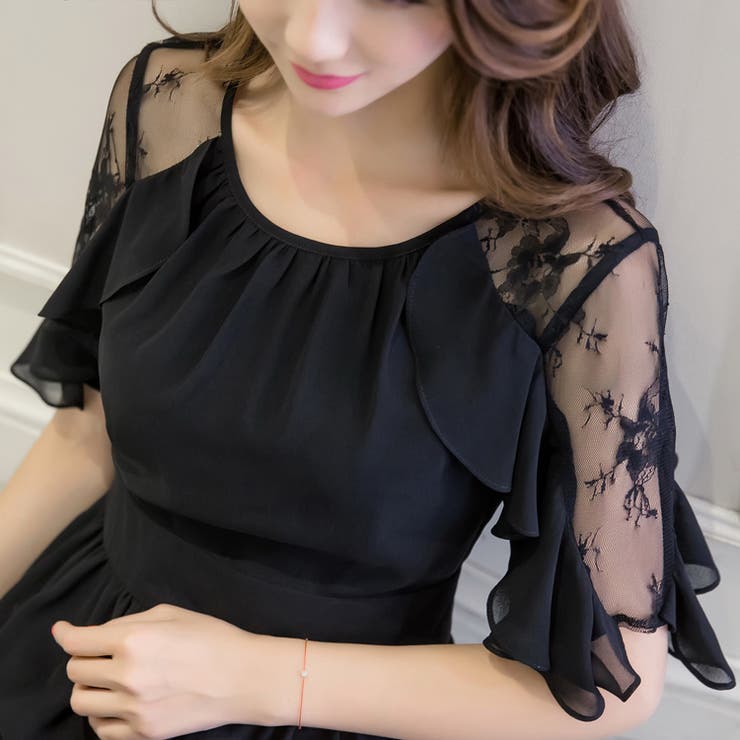 パーティードレス 全5色 ロングワンピース[品番：JSFW0005439