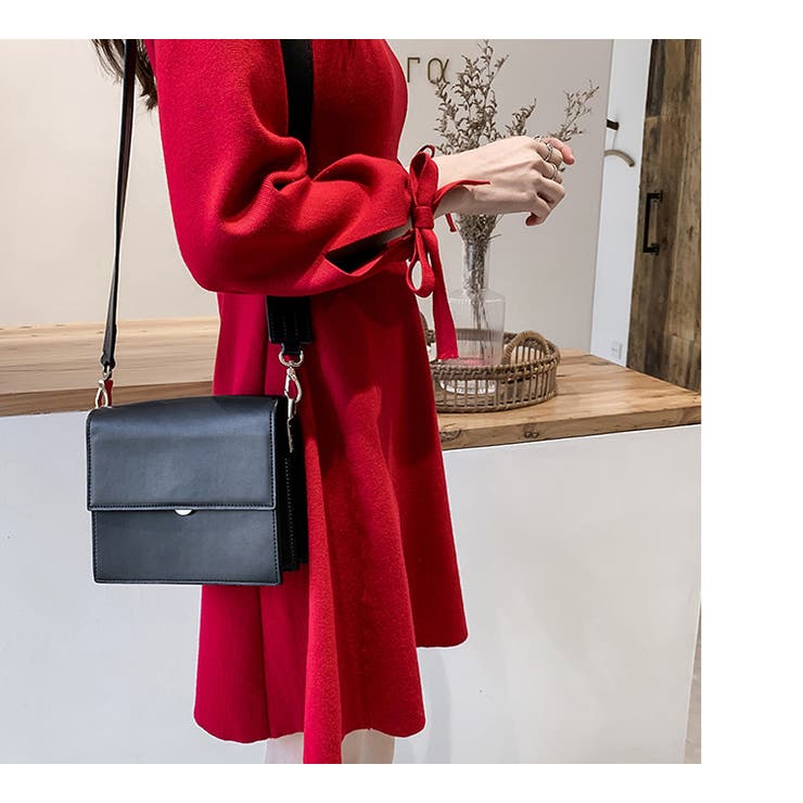 ニットワンピース 2色 Aライン[品番：JSFW0007082]｜JS FASHION