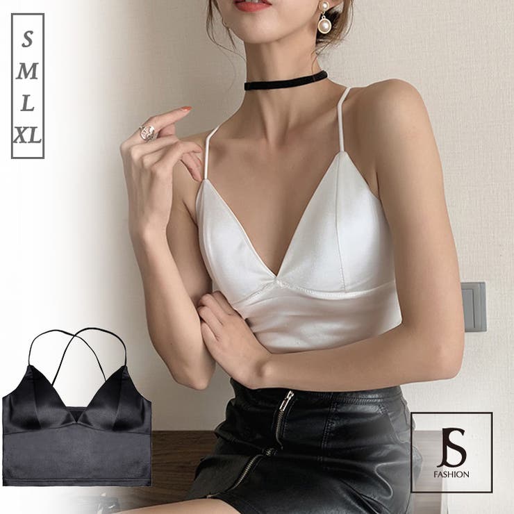 ブラトップ カップ付き 全2色 品番 Jsfw Js Fashion ジェーエスファッション のレディースファッション 通販 Shoplist ショップリスト