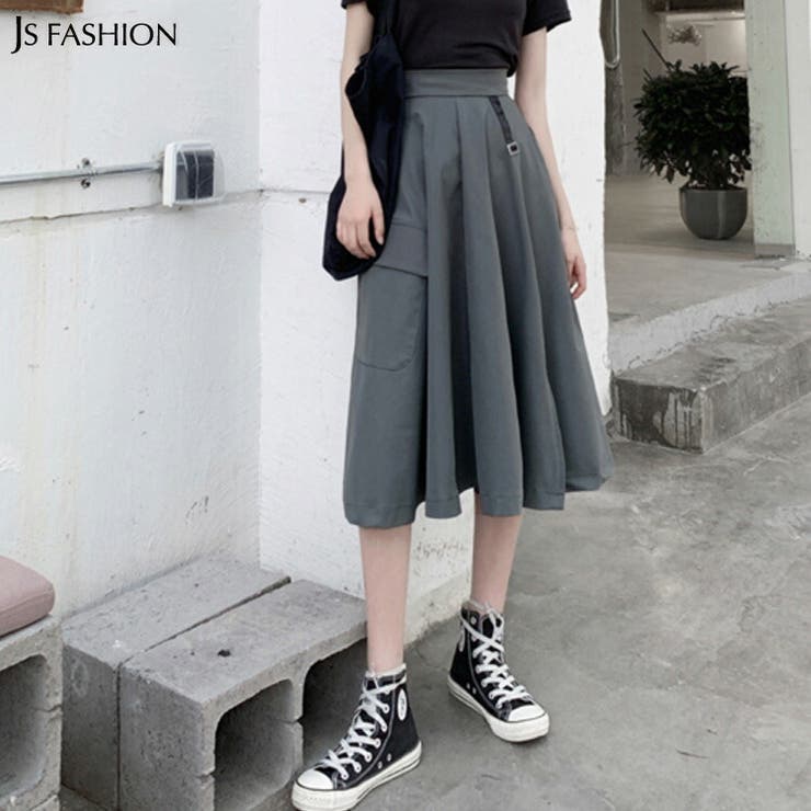 スカート ミモレ丈 フレアスカート 品番 Jsfw Js Fashion ジェーエスファッション のレディースファッション 通販 Shoplist ショップリスト