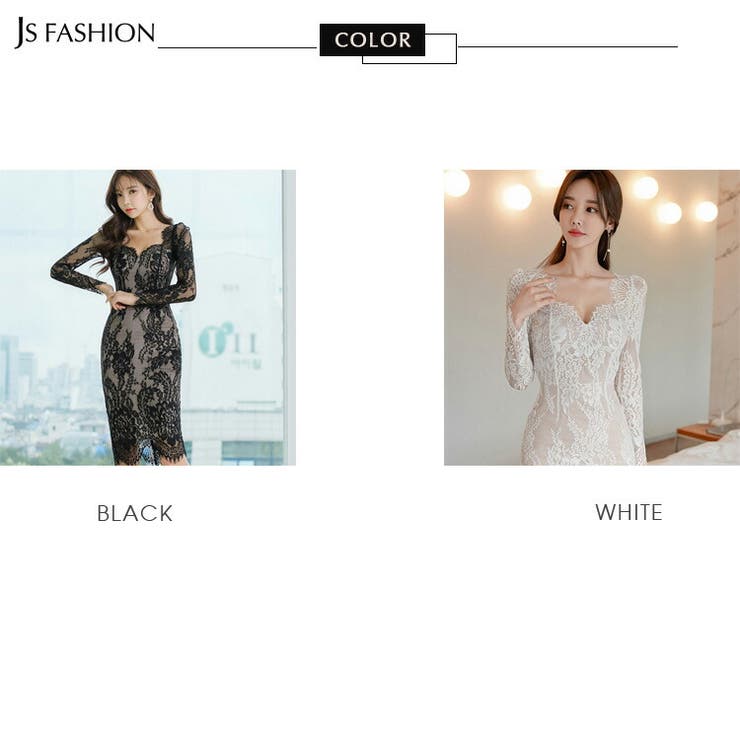 パーティードレス 全2色 シースルー | JS FASHION | 詳細画像20 