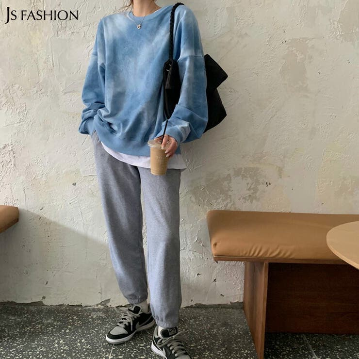 タイダイ柄スウェット 全2色 レディース[品番：JSFW0007879]｜JS