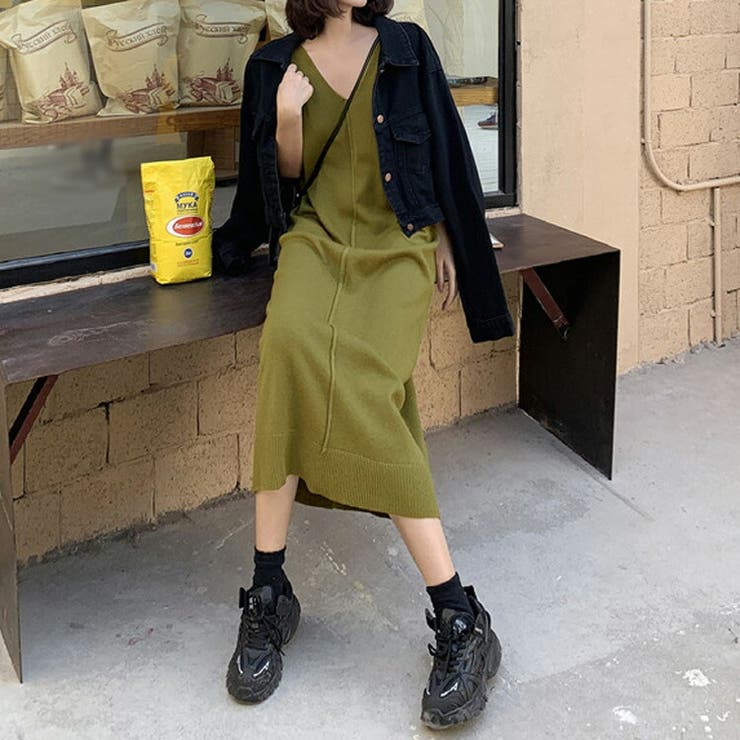 リブニットワンピース 全2色 ノースリーブ 品番 Jsfw Js Fashion ジェーエスファッション のレディースファッション 通販 Shoplist ショップリスト