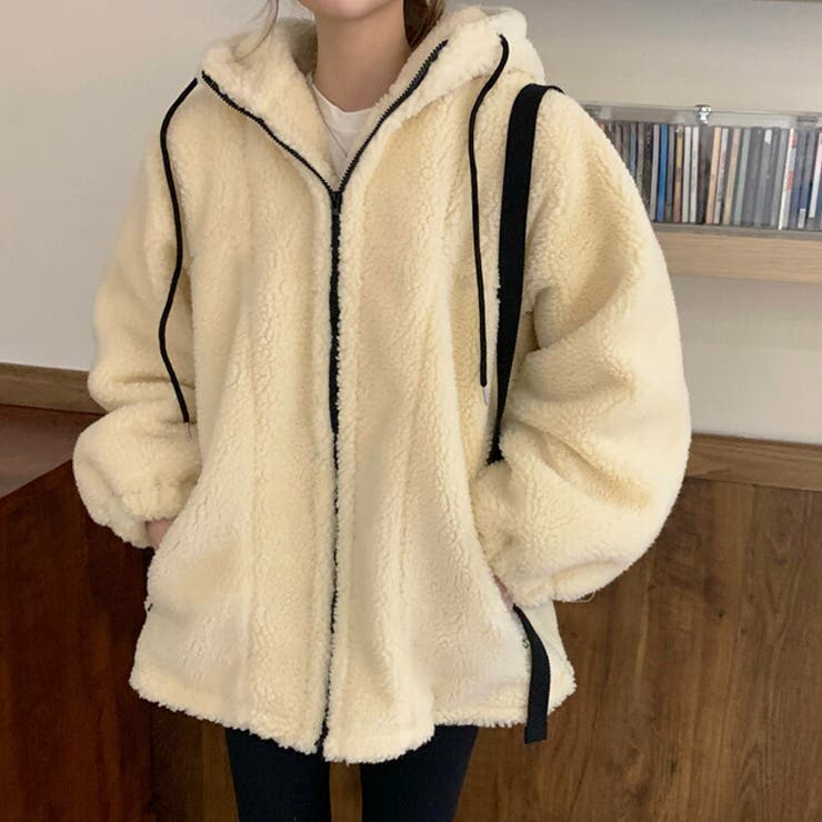 ボアパーカー ジップアップボアジャケット ボアファー 品番 Jsfw Js Fashion ジェーエスファッション のレディース ファッション通販 Shoplist ショップリスト