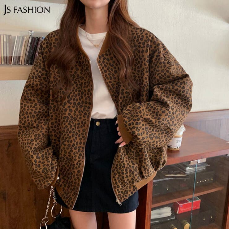 レオパード柄 オーバーサイズ ジャンパー 品番 Jsfw Js Fashion ジェーエスファッション のレディースファッション 通販 Shoplist ショップリスト