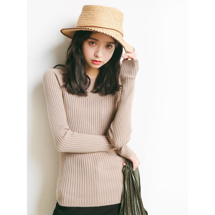 ニットトップス 全5色 クルーネック 品番 Jsfw Js Fashion ジェーエスファッション のレディースファッション通販 Shoplist ショップリスト