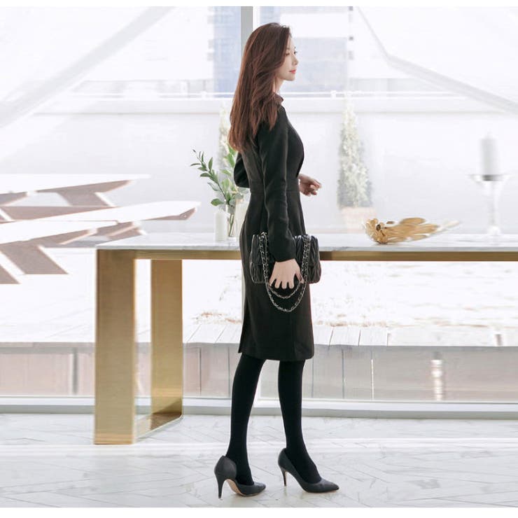 ブラックドレス パーティードレス ハイネック 品番 Jsfw Js Fashion ジェーエスファッション のレディースファッション通販 Shoplist ショップリスト